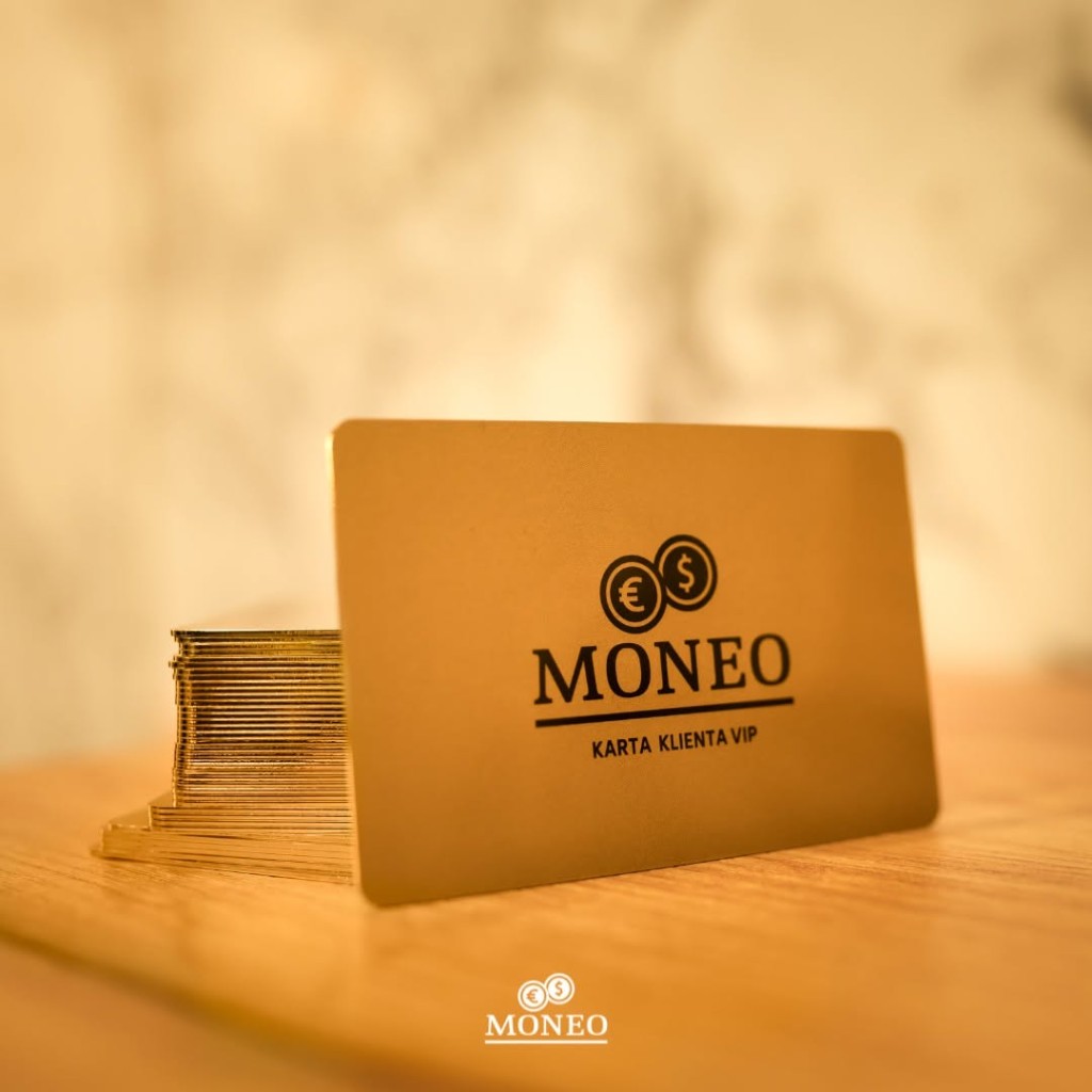 Karta klienta VIP Moneo